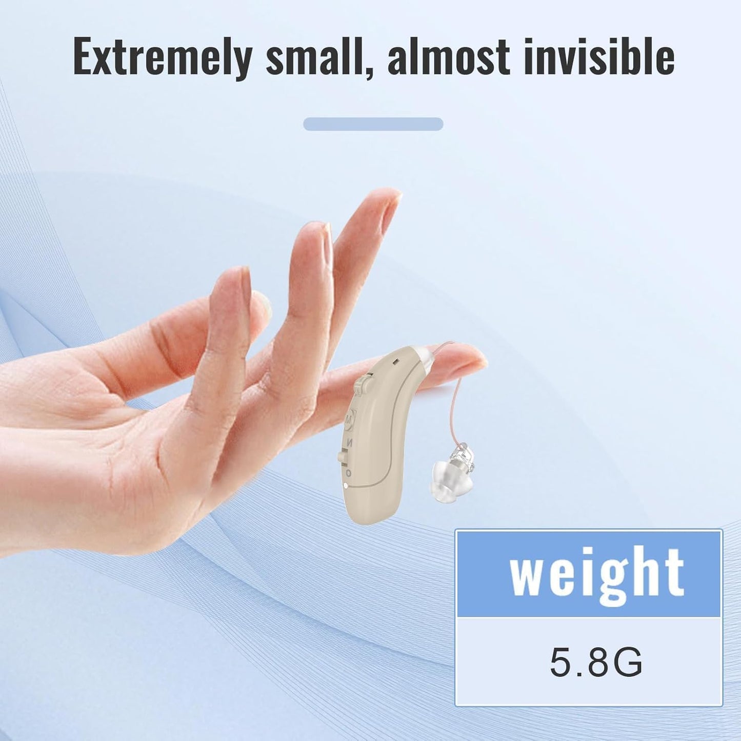 Smart hearing amplifiers- Hear clear again.