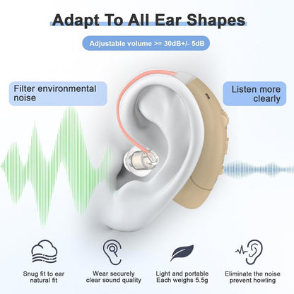 Smart hearing amplifiers- Hear clear again.